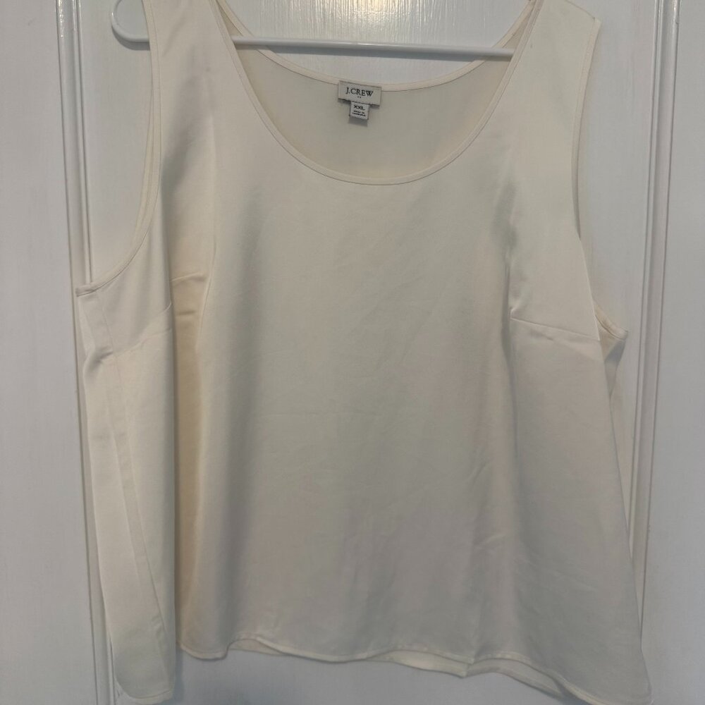 J Crew Shell-Cream-Wear to Work XXL